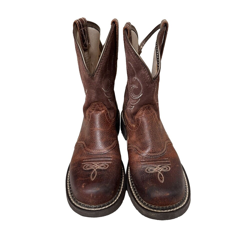 Ariat Fatbaby Heritage Dapper Western Boots Copper Kettle #10029492 Size 7.5